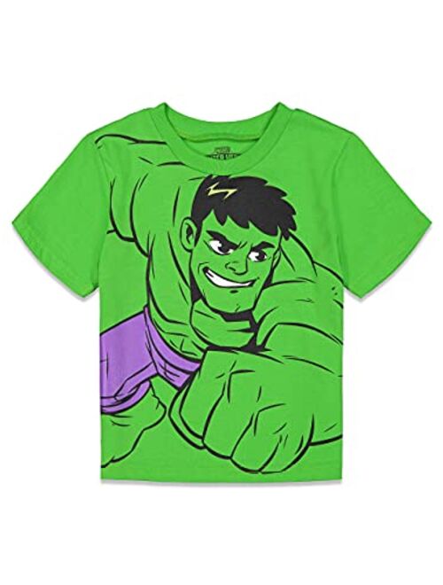 Marvel 4 Pack Graphic T-Shirt