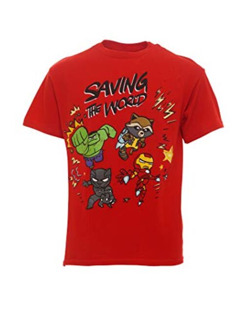 Marvel Avengers Guardians of The Galaxy 3 Pack Short Sleeve T-Shirts