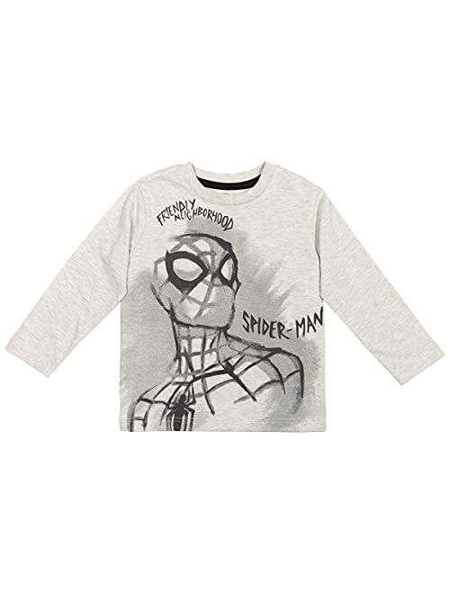 Marvel Avengers Spider-Man Toddler/Little/Big Boys 3 Pack Raglan T-Shirt