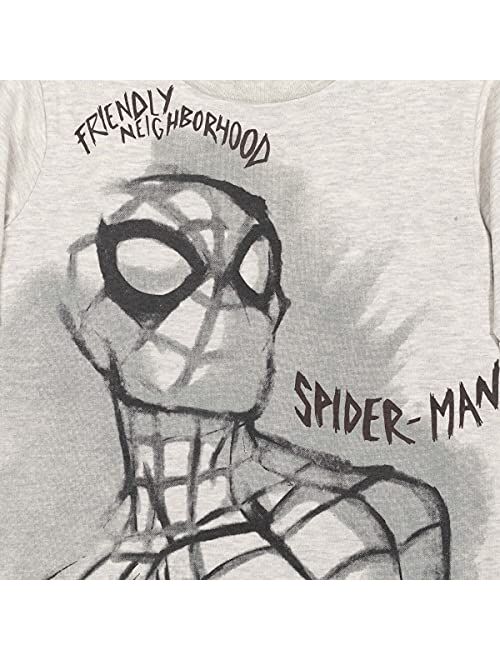 Marvel Avengers Spider-Man Toddler/Little/Big Boys 3 Pack Raglan T-Shirt