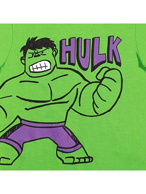 Marvel Avengers Guardians of The Galaxy Boys 4 Pack Graphic Short Sleeve T-Shirt