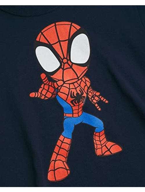 Marvel Baby Boys' Avengers T-Shirt - 3 Pack Super Hero Graphic Tee (Size: 2T-7)