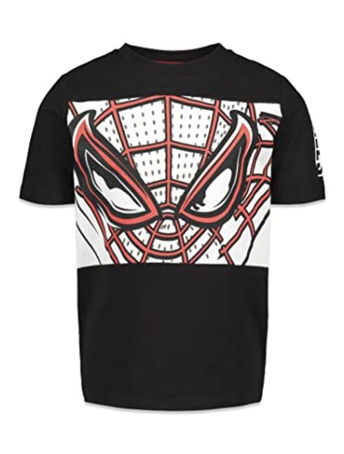 Marvel Avengers Spider-Man Spider-Man Miles Morales 2 Pack Graphic T-Shirt