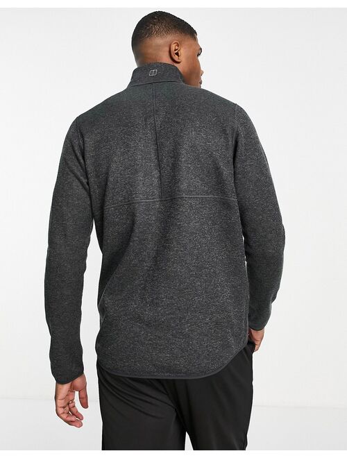 Berghaus Carnell 1/2 zip fleece in black