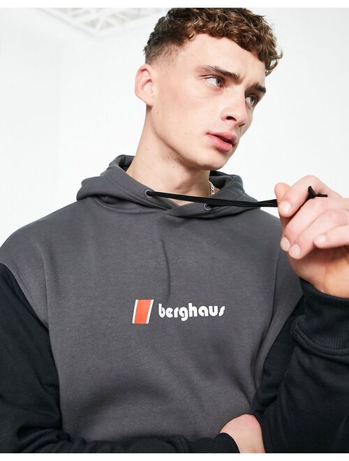 Berghaus Oversized hoodie in black