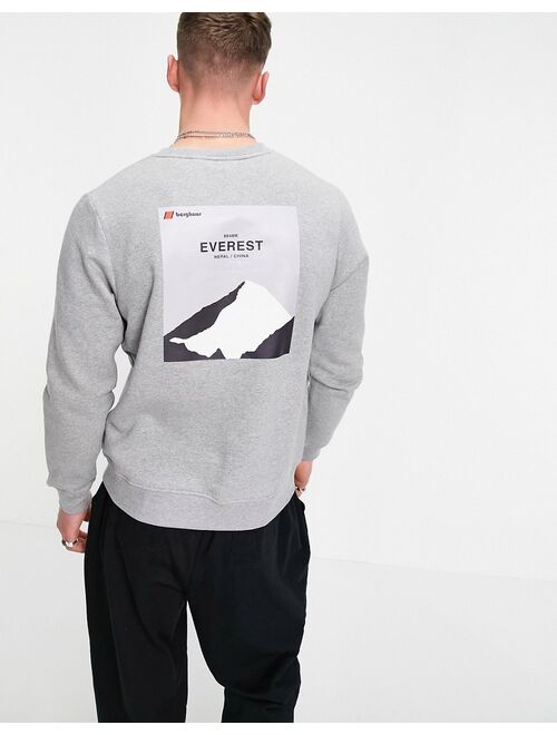 Berghaus Heritage logo sweatshirt in gray
