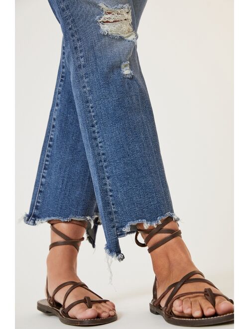 MOTHER The Insider Cropped Bootcut Jeans
