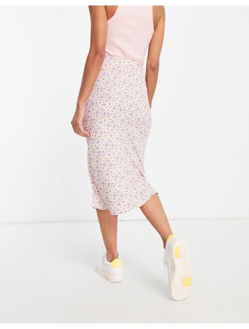 Sisters Of The Tribe coordinating midi skirt in floral