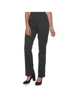Effortless Stretch Pull-On Bootcut Pants