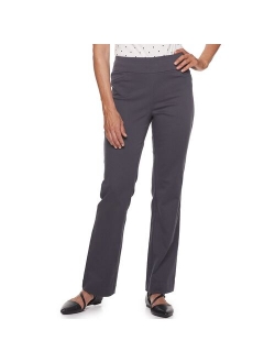 Effortless Stretch Pull-On Bootcut Pants