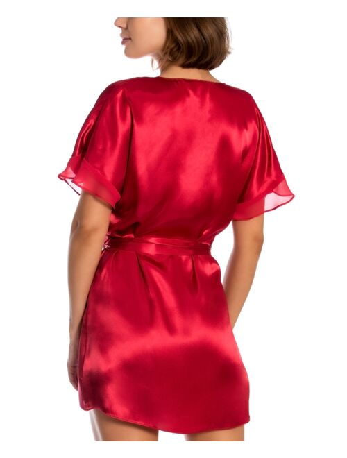 Linea Donatella Valentine Babydoll Chemise & Wrap Robe Lingerie Set