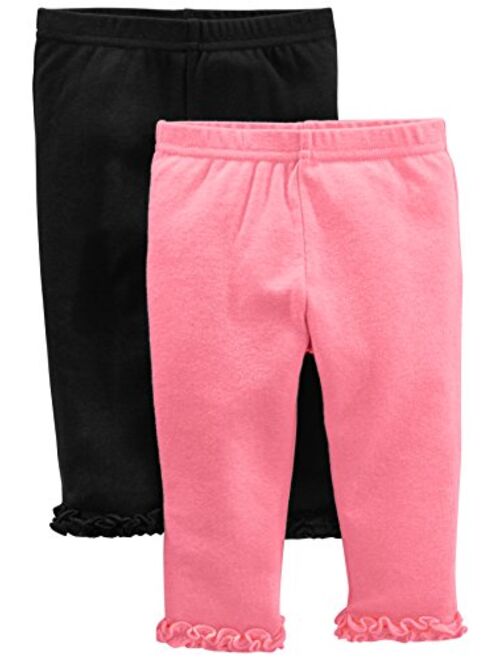 Simple Joys by Carter's Toddler and Baby Girls' Pant, Pack of 4