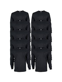 Men's Ultra Cotton Long Sleeve T-Shirt, Style G2400, Multipack