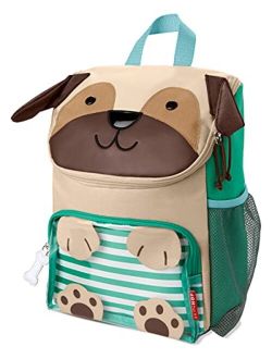 Big Kid Backpack, Zoo Kindergarten, Pug