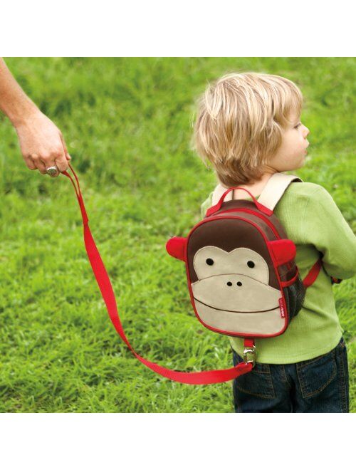 Skip Hop Toddler Backpack Leash, Zoo, Monkey