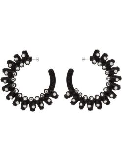 Roussey SSENSE Exclusive Black 3D-Printed Snacc Earrings