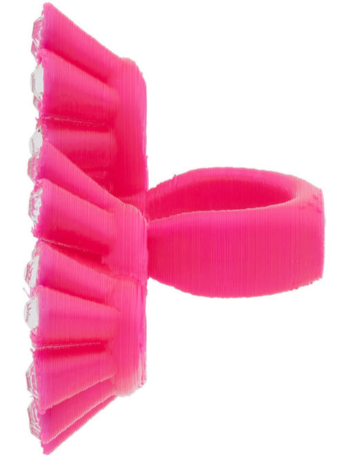 Roussey SSENSE Exclusive Pink 3D-Printed Luv Ring
