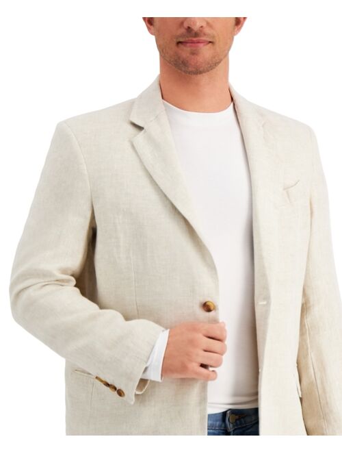 Club Room Valentine Men's Linen Blazer, Created for Macy's