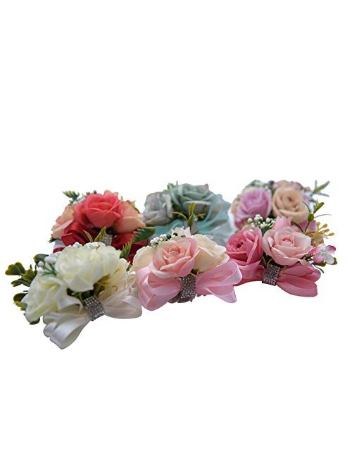New Lee Artificial Flower, Decorative Rose Bouquet, Decorative Gift Box,Wedding Supplies, Bride's Wrist Flowers