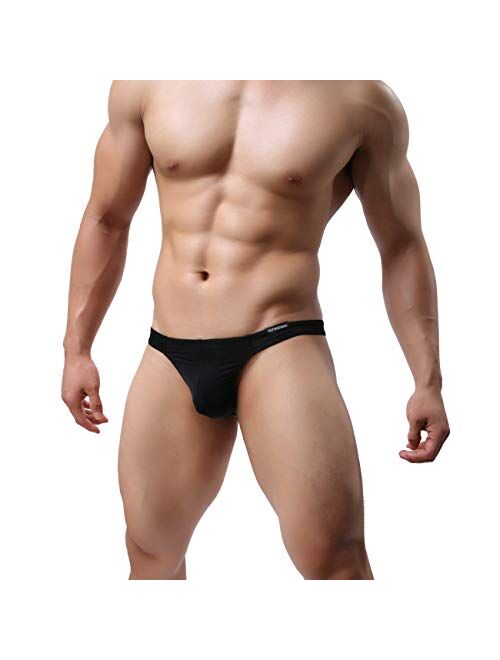 MuscleMate Men's Thong G-String Underwear, Hot Men's ThongT-Back Underwear, No Visible Lines.