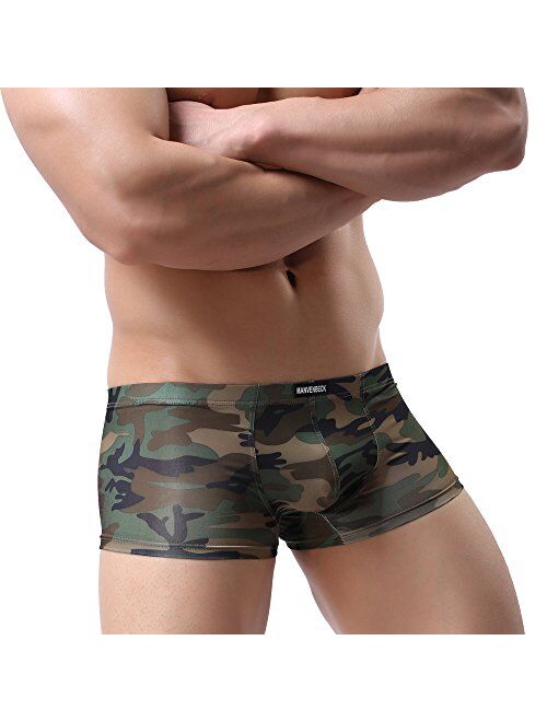 MuscleMate Hot Men's Camouflage Underwear, Men's Camouflage Underpants Brief