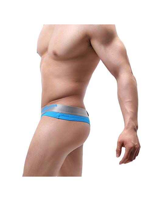 MuscleMate Men's Thong G-String Underwear, Hot Men's G-String Thong T-Back Underwear, No Visible Lines.
