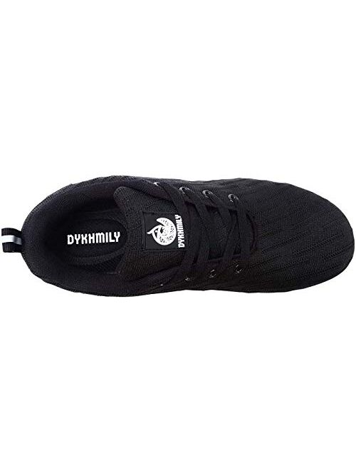 DYKHMILY Steel Toe Shoes for Men Women Lightweight Safety Shoes Slip Resistant Breathable Puncture Proof Work Sneakers