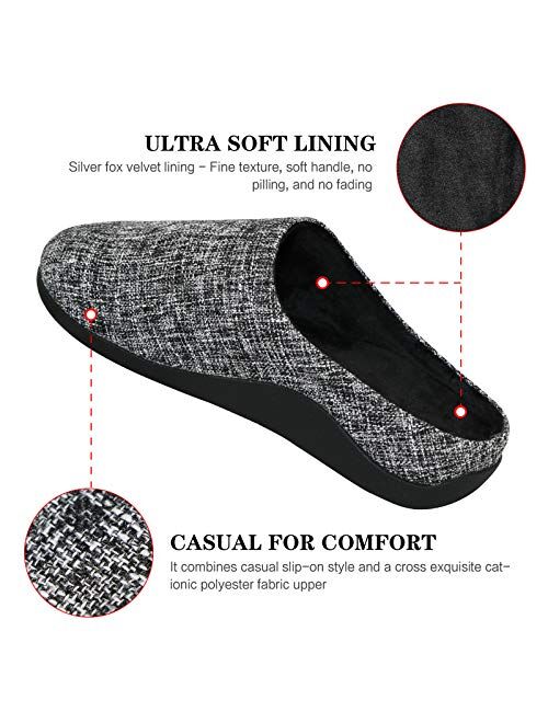 Buy ERGOfoot Orthotic Slippers with Arch Support for Plantar Fasciitis ...