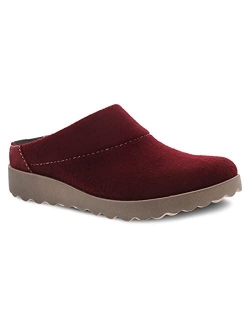 Women's Lucie Wool Slipper with Outdoor Sole and Arch Support