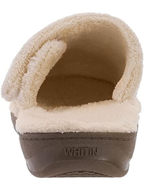 WHITIN Women's Orthotic Arch Support Slipper Spa House Shoes for Plantar Fasciitis