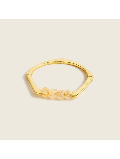 J.Crew Framed stone open cuff