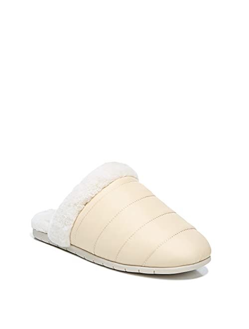 Vionic Karma Josephine Women's Mule Slipper- Supporting Ladies Indoor/Outdoor Slippers that Include Three-Zone Comfort with Orthotic Insole Arch Support, Medium Fit Sizes