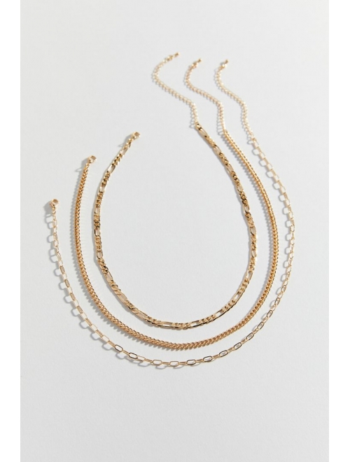 Urban Outfitters Delicate Chain Necklace Set