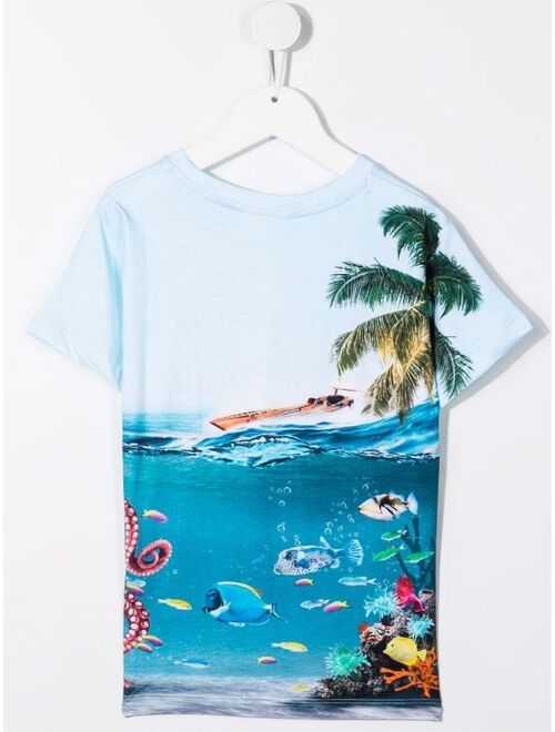 Molo marine print T-shirt