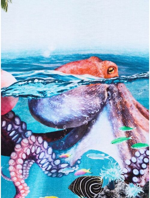 Molo marine print T-shirt