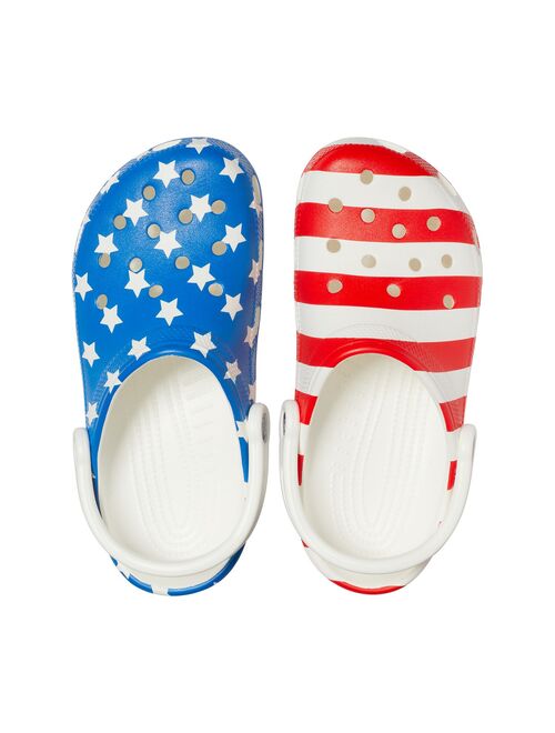 Crocs Classic American Flag Adult Clogs