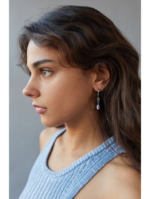 Urban Outfitters Heidi Post And Hoop Mismatch Earring Set