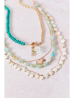 8 Other Reasons Sweet Ophelia Layer Necklace Set