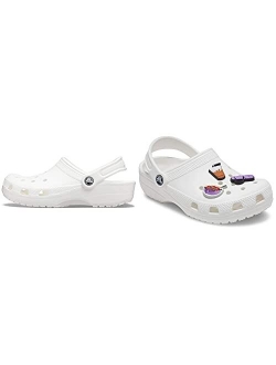 Mens and Womens Classic Clog w/Jibbitz Charms 3-Packs for Her