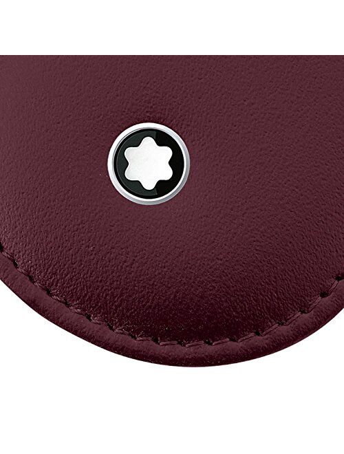 Montblanc Meisterstuck Burgundy Leather Key Fob Drop 114561
