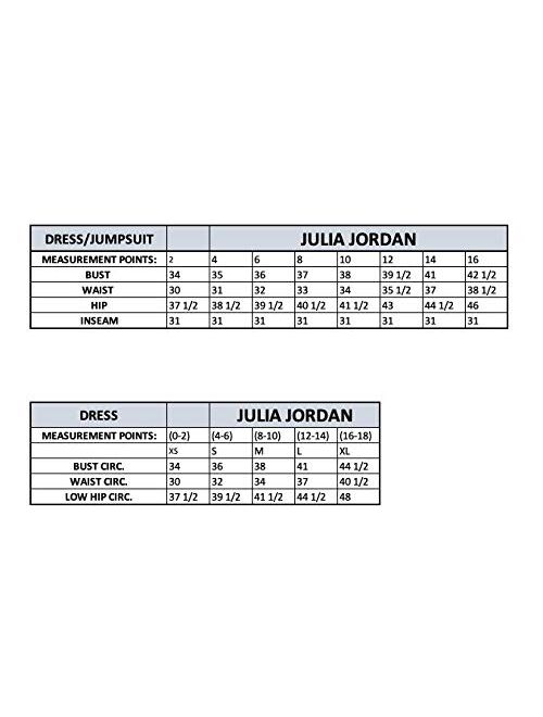 Julia Jordan Women's Plunge Halter Jumpsuit with Belt