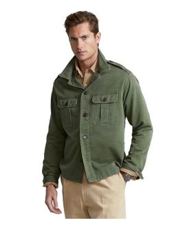 Men's Custom Slim Fit Cotton Overshirt