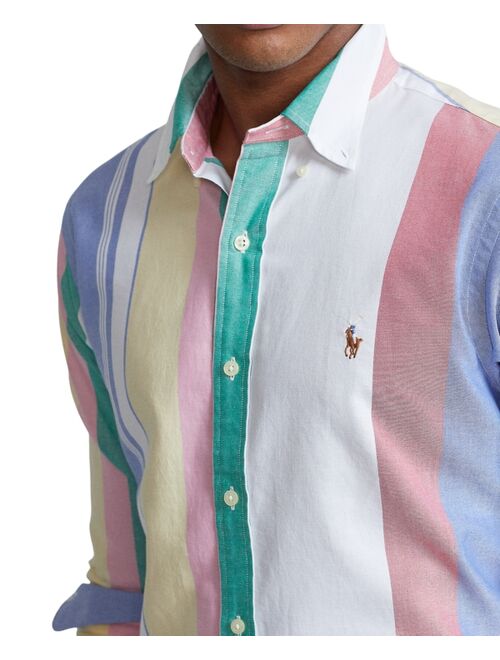 Polo Ralph Lauren Men's Classic-Fit Striped Oxford Shirt