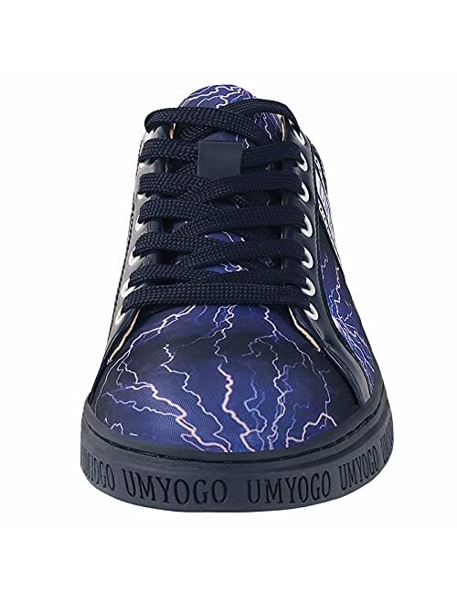 UMYOGO Men's Casual Shoes Fashion Sports Skateboarding Shoes Comfortable Walking Tennis Shoes