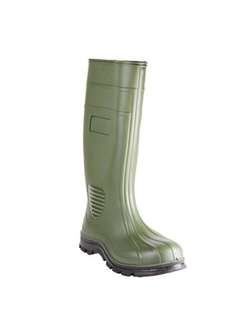 Heartland Footwear 70657-06 Self Evacuating Lug Comfort Tuff, Size-6, Green