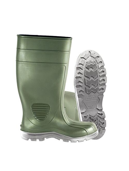 Heartland Footwear 70657-06 Self Evacuating Lug Comfort Tuff, Size-6, Green