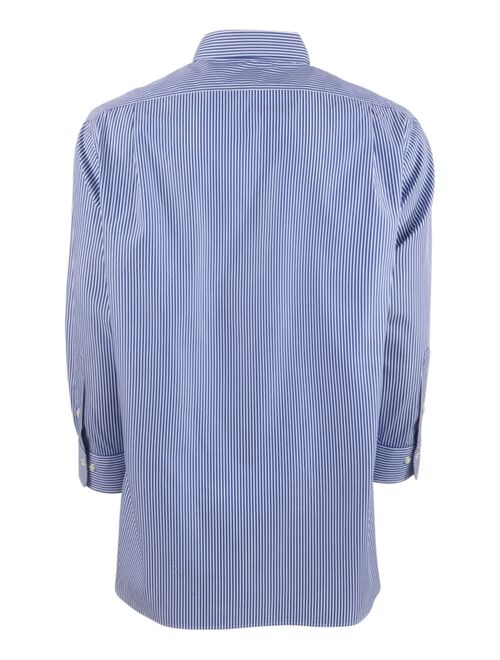 Polo Ralph Lauren Men's Classic/Regular-Fit Wrinkle-Resistant Stripe Dress Shirt
