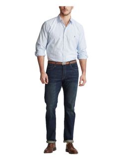Men's Big & Tall Classic Fit Plaid Oxford Shirt