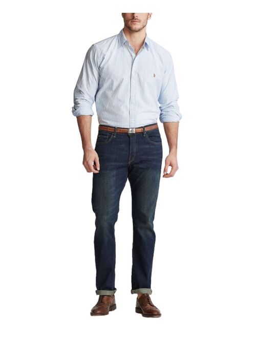 Polo Ralph Lauren Men's Big & Tall Classic Fit Plaid Oxford Shirt