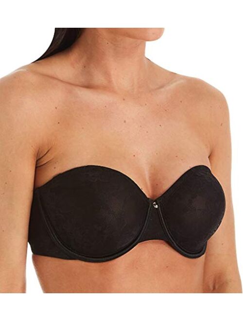 Le Mystere Women's Lace Perfection Unlined Strapless Bra